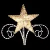 5' 3D Star And Scroll Tree Topper, LED -Fiesta Shop 1 26400 000 led 1