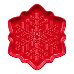 Fiesta Snowflake Shaped Plate