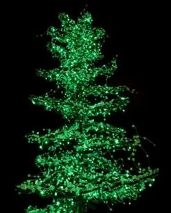 11' Ice Sculpture Christmas Tree - Green -Fiesta Shop 3d 11006 gr c
