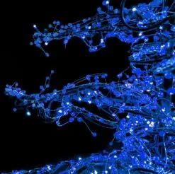 9' Ice Sculpture Christmas Tree - Blue -Fiesta Shop 3d 11007 b2 1