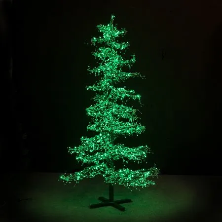 9' Ice Sculpture Christmas Tree - Green 3 9' Ice Sculpture Christmas Tree - Green