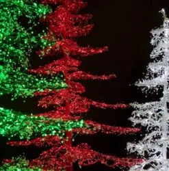 11' Ice Sculpture Christmas Tree - Green -Fiesta Shop 3d 11007 3d 1008 rd 3d 11006 d 7