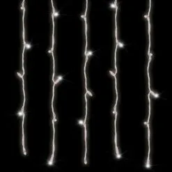 36 Light Warm White Twinkle 5MM Curtain Lights