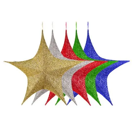 Foldable 3D Star - 32" - Polymesh - 5 Colors Available 3 Foldable 3D Star - 32" - Polymesh - 5 Colors Available