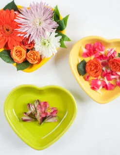 Fiesta Medium Heart Bowl -Fiesta Shop HeartWEB