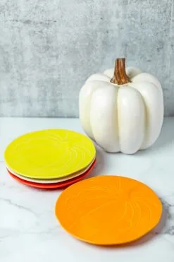 Fiesta Pumpkin Plate 23 Fiesta Pumpkin Plate -Fiesta Shop PumpkinPlates3