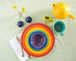Fiesta Salt And Pepper Set -Fiesta Shop Rainbow PlaceSetting