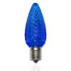 C9 SMD LED Retrofit Bulb - Blue - Minleon - Bag Of 25 -Fiesta Shop blue led retrofit bulb 1