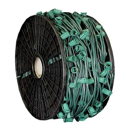 C7 Cord, 15" Spacing, Green Wire, SPT-1, 500' 3 C7 Cord, 15" Spacing, Green Wire, SPT-1, 500'