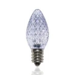 C7 SMD LED Retrofit Bulb - Cool White - Pro Christmas™ - Bag Of 25