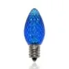 C7 SMD LED Retrofit Bulb - Blue - Minleon - Bag Of 25 -Fiesta Shop christmas led light bulbs blue