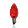 C7 SMD LED Retrofit Bulb - Red - Minleon - Bag Of 25 -Fiesta Shop christmas light bulb replacements red
