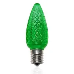 C9 SMD LED Retrofit Bulb - Twinkle - Green - Pro Christmas™ - Bag Of 25