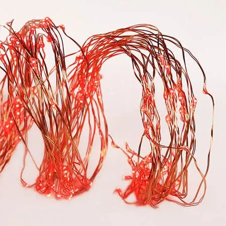 LED FAIRY Lights - 350 Light - Red 3 LED FAIRY Lights - 350 Light - Red