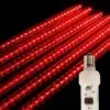36" LED Falling Snow Tube - Red -Fiesta Shop fs 36t8 r 1