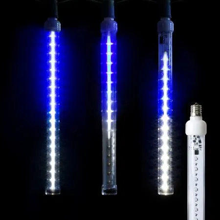 12" LED Falling Snow Tube - Blue And Pure White - Pro Christmas™ 3 12" LED Falling Snow Tube - Blue And Pure White - Pro Christmas™