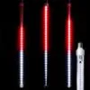 24" LED Falling Snow Tube - Red And Pure White - Pro Christmas™ -Fiesta Shop fs pc 24 bpw w