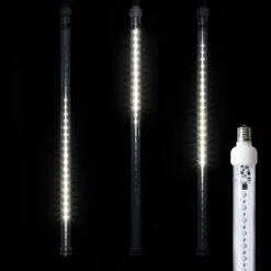 24" LED Falling Snow Tube - Pure White - Pro Christmas™