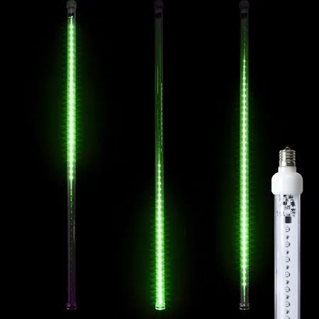 36" LED Falling Snow Tube - Green - Pro Christmas™ 3 36" LED Falling Snow Tube - Green - Pro Christmas™