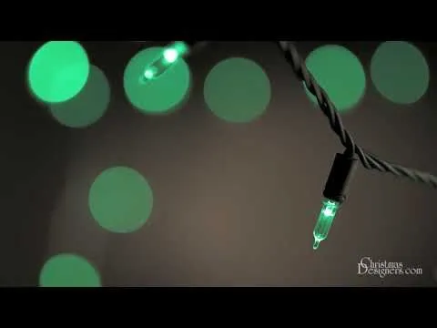 70 Light T5 Smooth Blue LED Christmas Lights 4 70 Light T5 Smooth Blue LED Christmas Lights - Image 2