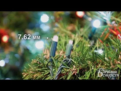 Twinkly Pro - RGBW Capsule - 250 Lights - 4" Spacing - Transparent Wire - Dual Line 8 Twinkly Pro - RGBW Capsule - 250 Lights - 4" Spacing - Transparent Wire - Dual Line - Image 6