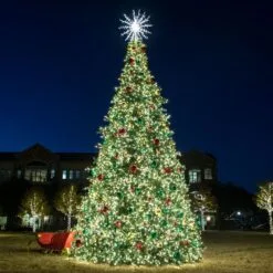 4' Icicle Burst LED Tree Topper -Fiesta Shop icicle burst tree topper 1