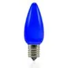 C9 SMD LED Retrofit Bulbs - Frosted Smooth - Blue - Pro Christmas™ - Bag Of 25 -Fiesta Shop l c9f b 3