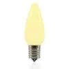 C9 SMD LED Retrofit Bulbs - Frosted Smooth - 2600K Warm White - Pro Christmas™ - Bag Of 25 -Fiesta Shop l c9f ww 1