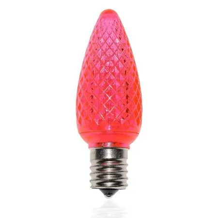 C9 SMD LED Retrofit Bulb - Pink - Pro Christmas™ - Bag Of 25 3 C9 SMD LED Retrofit Bulb - Pink - Pro Christmas™ - Bag Of 25
