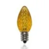 C7 SMD LED Retrofit Bulb - Yellow - Minleon - Bag Of 25 -Fiesta Shop led bulbs christmas lights