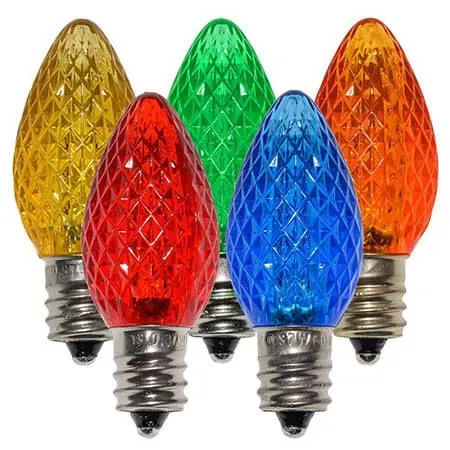 C7 SMD LED Retrofit Bulb - Twinkle - Multi - Pro Christmas™ - Bag Of 25 3 C7 SMD LED Retrofit Bulb - Twinkle - Multi - Pro Christmas™ - Bag Of 25