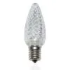 C9 SMD LED Retrofit Bulb - Twinkle - Cool White - Pro Christmas™ - Bag Of 25 -Fiesta Shop led christmas bulb replacements