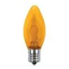 C9 Flexible Filament LED Bulb - Amber/Orange - Pro Christmas™ - Bag Of 25 2 C9 Flexible Filament LED Bulb - Amber/Orange - Pro Christmas™ - Bag Of 25 -Fiesta Shop led christmas light bulb orange