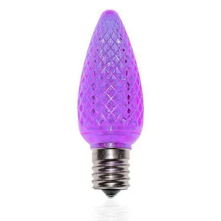 C9 SMD LED Retrofit Bulb - Purple - Pro Christmas™ - Bag Of 25 3 C9 SMD LED Retrofit Bulb - Purple - Pro Christmas™ - Bag Of 25