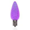 C9 SMD LED Retrofit Bulb - Purple - Minleon - Bag Of 25 -Fiesta Shop led retofit bulb purple 1