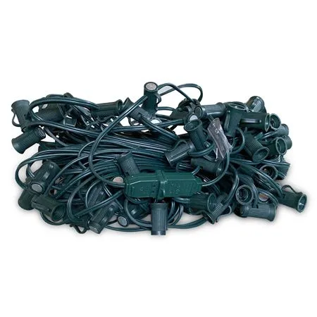 LITE-NETICS C7 Cord Green Wire - 12" Spacing - SPT-1 - 100' 4 LITE-NETICS C7 Cord Green Wire - 12" Spacing - SPT-1 - 100' - Image 2