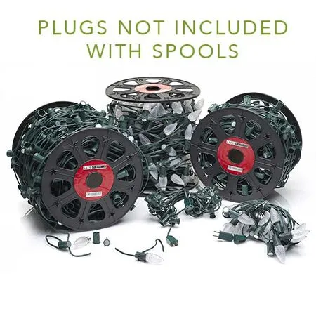 LITE-NETICS C9 Cord Green Wire - 15" Spacing - SPT-2 - 250' 4 LITE-NETICS C9 Cord Green Wire - 15" Spacing - SPT-2 - 250' - Image 2