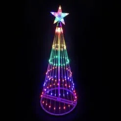 12' LED Light Show Tree-Multi