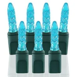 70 Light M5 Aqua LED Christmas Lights