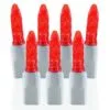 70 Light M5 Red LED Christmas Lights - White Wire -Fiesta Shop m5 r w