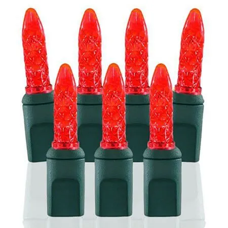 70 Light M5 Red LED Christmas Lights 3 70 Light M5 Red LED Christmas Lights