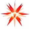 14" Moravian Star, Red And White 1 14" Moravian Star, Red And White -Fiesta Shop moravian star tree topper red white