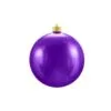 Shiny Christmas Ornaments, Purple, 6in. -Fiesta Shop o s6 pu 4