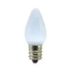 C7 SMD LED Retrofit Bulbs - Frosted Smooth - Cool White - Pro Christmas™ - Bag Of 25 -Fiesta Shop outdoor christmas light bulb