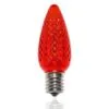 C9 SMD LED Retrofit Bulb - Twinkle - Red - Pro Christmas™ - Bag Of 25 -Fiesta Shop outdoor christmas light bulbs red
