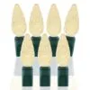 70 Light Warm White C6 LED Christmas Lights 1 70 Light Warm White C6 LED Christmas Lights -Fiesta Shop p c6 704 28ww
