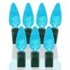 70 Light Aqua C6 LED Christmas Lights -Fiesta Shop p c6 704 aq