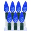 70 Light Blue C6 LED Christmas Lights 1 70 Light Blue C6 LED Christmas Lights -Fiesta Shop p c6 704 b 1