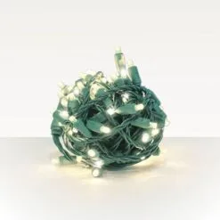 70 Light 2600K Warm White 5 Mm Wide Angle Conical LED Lights - Balled