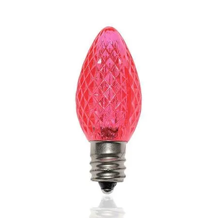 C7 SMD LED Retrofit Bulb - Pink - Pro Christmas™- Bag Of 25 3 C7 SMD LED Retrofit Bulb - Pink - Pro Christmas™- Bag Of 25